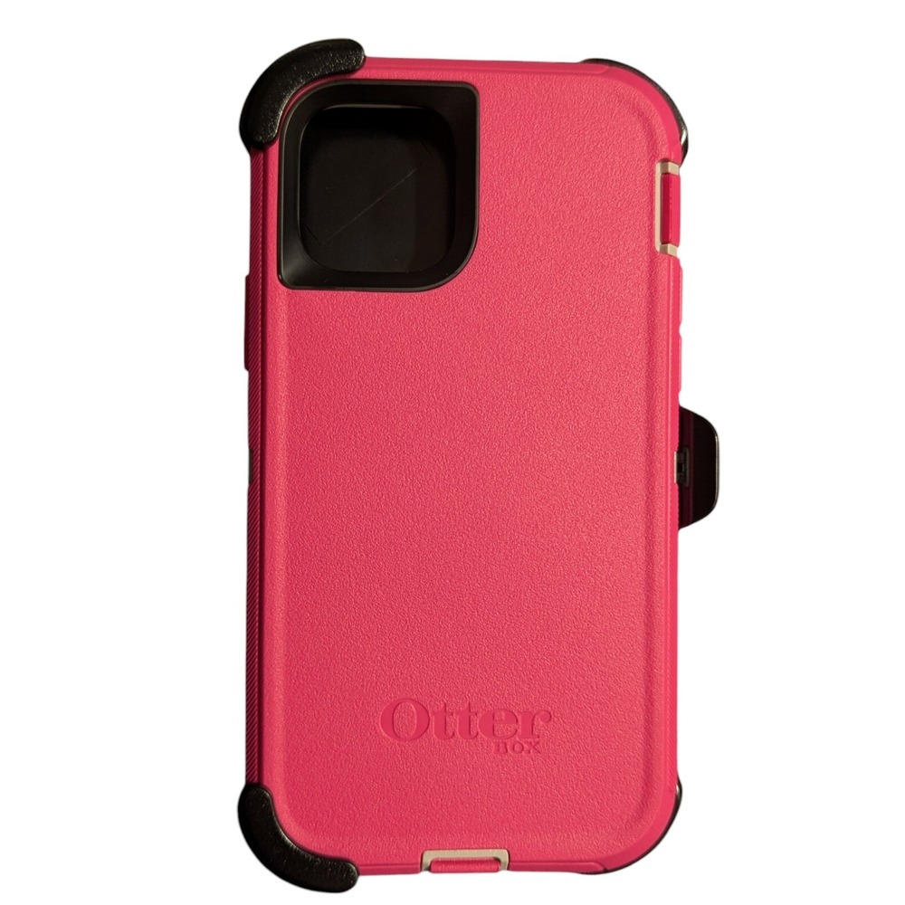 H1. Otterbox Defender Series Case iPhone 11 Pro, Pink/Gray "OB" Re-pack - Picture 3 of 4